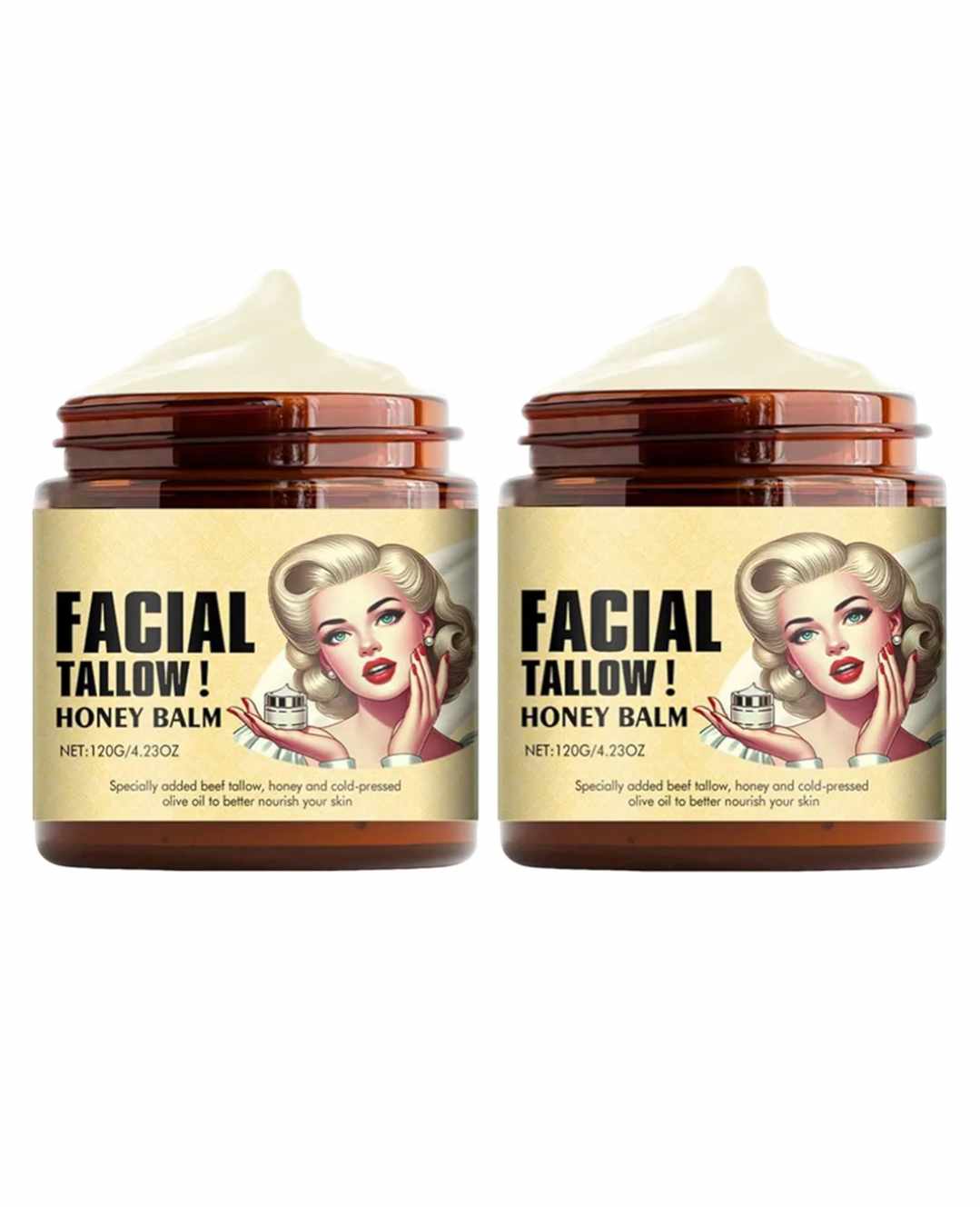 Facial Tallow Honey Balm